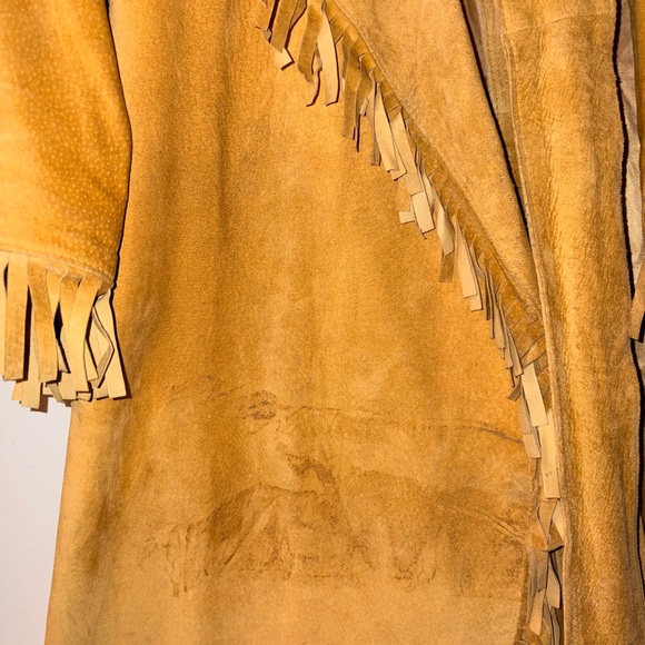 90s Danier Boho Fringe Women's Jacket - Picture 5 of 6